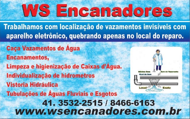 Ws caça vazamentos